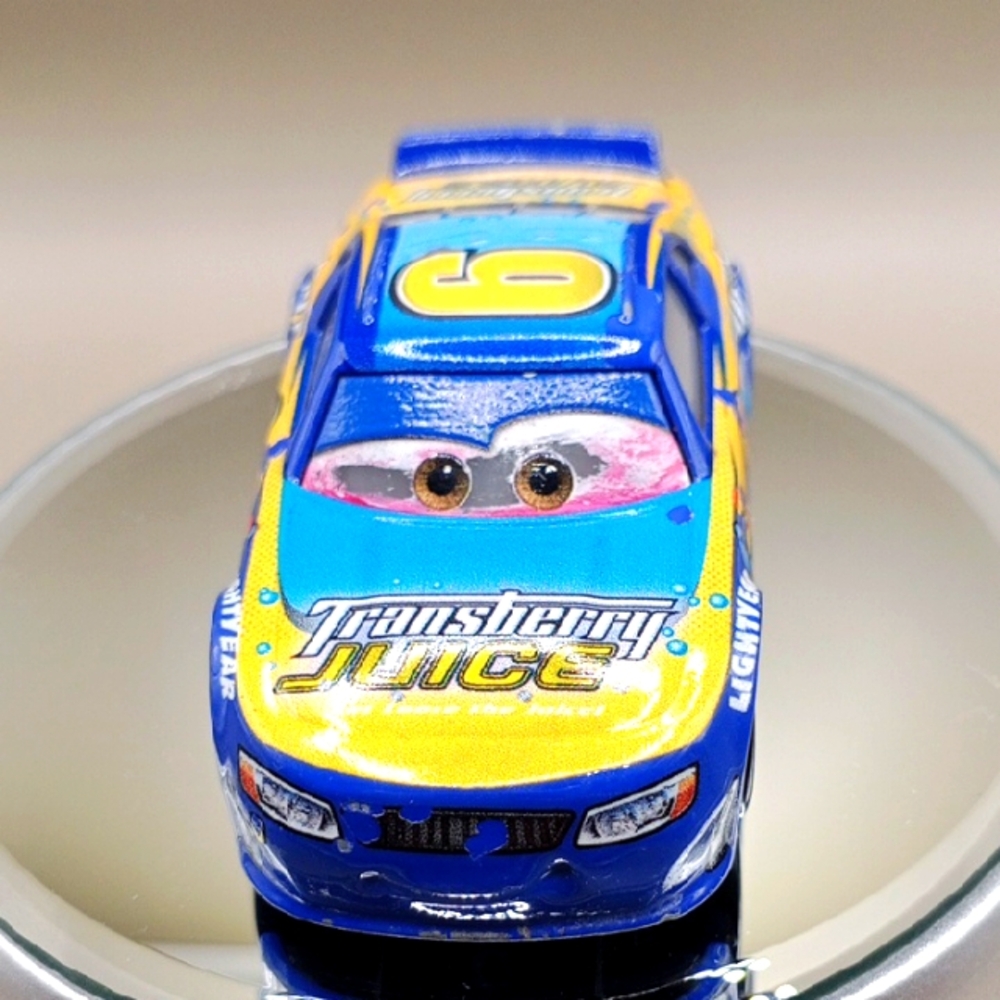 Blue and Yellow Toy Car